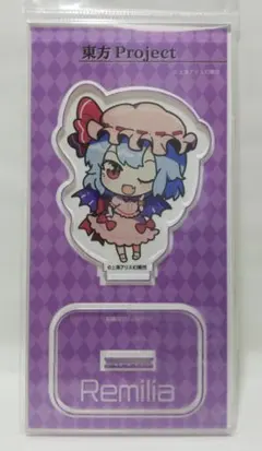 東方Project×しまむら　レミリア・スカーレット ミニアクリルスタンド