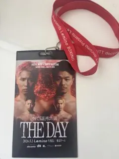 THE DAY ボクシング　チケットホルダー　井上尚弥vs中谷潤人のサムネイル