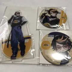 にじさんじNBA 闇ノシュウ アクスタ 缶バッジ
