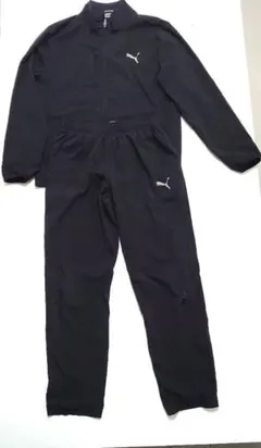 PUMA ブラック ジャージ上下セット　メンズ