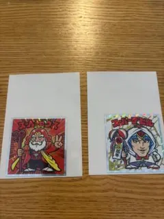 紅白ビックリマンシール2枚セット