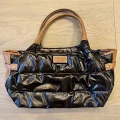 kate spade ケイトスペード ナイロン レザー バッグ 黒