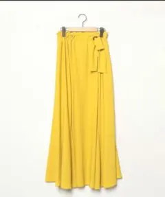 ROSE BUD　ロングスカート　イエロー