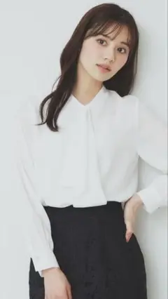 INDEXボウタイブラウス
