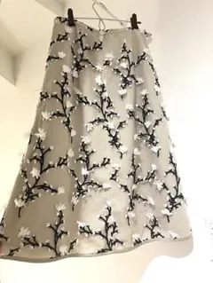 Seventen by Miho Kawahito ツイード刺繍スカート