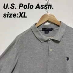 【US古着】U.S. Polo Assn. ポロシャツ ワンポイントロゴ XLのサムネイル