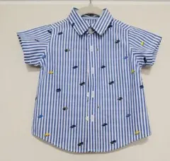 Meru様専用(極美品)familiar 車刺繍 半袖シャツ 90cm