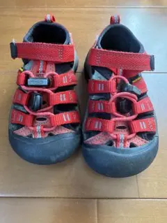 KEEN キッズサンダル レッド　ニューポートH2 15㎝