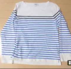 AIGLE ボーダー長袖トップス S