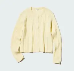 UNIQLO ユニクロ ウォッシャブルニットリブカーディガン　150