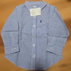 フォーマルストライプ柄シャツ95cm