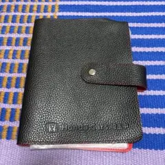 Honda Cars 車検証ケース　カードケース 黒　革