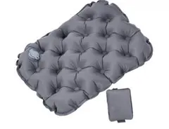 ✨新品 ✨アウトドア クッション ブラック 座布団 エアー式