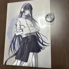 ado くら寿司　クリアファイル　缶バッチ