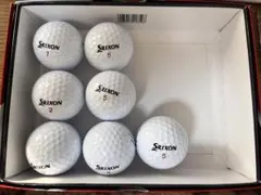 【未使用】SRIXON ゴルフボール XmaX (7球)白 箱無し