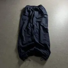 00s archive OAKLEY オールネイビー nylon pantsのサムネイル