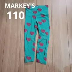 【110】MAMARKEY'S ハート柄レギンス
