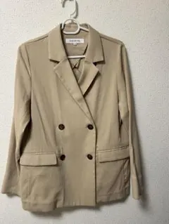 【美品】NATURAL BEAUTY BASIC テーラードジャケット ベージュ