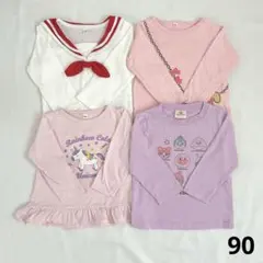 長袖トップス　春　まとめ売り　女の子　90サイズ　アンパンマン