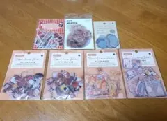 シールまとめ売り　コラージュ素材まとめ売り
