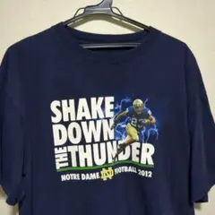 ノートルダム大学 フットボール Tシャツ 2012年