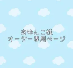 あゆんこ様ホイップデコオーダー専用ページ