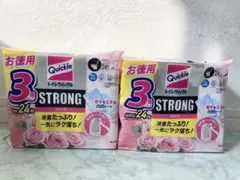 [총 48매] 토일렛퀵클 스트롱 변기시트 프리미엄 로즈향