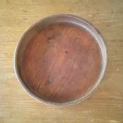 天然木 くり抜きシリーズ A 欅 くり抜き盆 レトロ 古物 茶道具 - メルカリ
