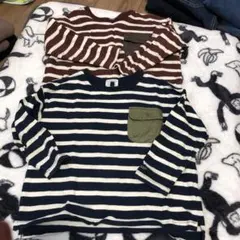 F.O.KIDS 長袖カットソー 110cm 2枚セット