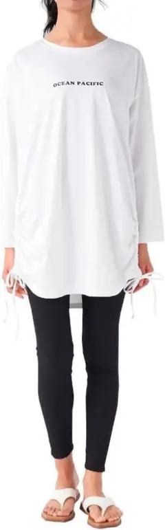 オーシャンパシフィック 2wayリブキャミ 3点セット水着 水陸両用