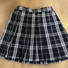 LOVEtoxic 黒と白のチェック プリーツスカート150 M size