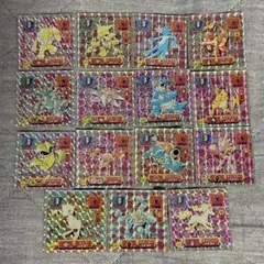 アマダ最強シール烈伝 プリズムシール 他ポケモンシールまとめ売り 当時物