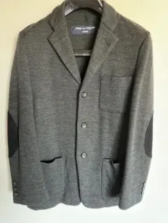 コムデギャルソンオム　濃グレー ウール　テーラードジャケットSS