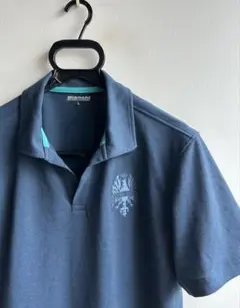 【新品/タグ付】Bianchi 定価10,780円 紺 スキッパーシャツ 未使用のサムネイル