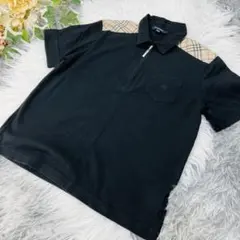 BURBERRY LONDON 150A ノバチェック　ポロシャツ　三陽商会