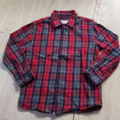 Zara Kids 長袖シャツ チェック柄