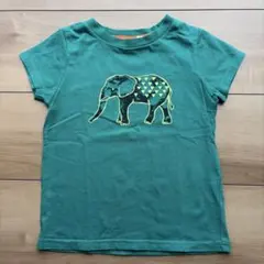 Samansa Mos2 Lagom ゾウ柄 Tシャツ 100cmのサムネイル