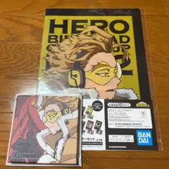 ヒロアカ 一番くじ ホークスクリアファイル&キャンバスアート