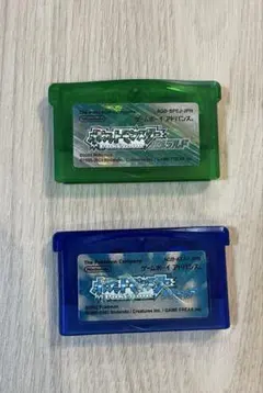 ポケットモンスター ゲームボーイアドバンス　エメラルド・サファイア　2個セット