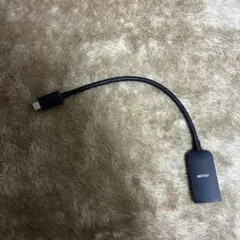 BUFFALO USB Type-C アダプター ブラック