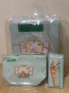 【バラ売り可能】【キャリーケースつき】サンリオ当たりくじ/ポチャッコ 3点セット