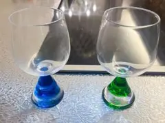 ザ・ブセナテラス★琉球ガラス 青 緑