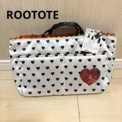 【新品】ROOTOTEバッグインバッグ ルートート ハート ドットのサムネイル