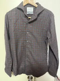 エディフィス⭐︎CANCLINI コットンネルシャツ