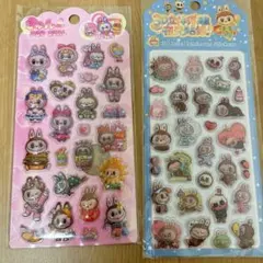 ★ラブブ　きゅんPOPシール3D立体シール　2枚セット