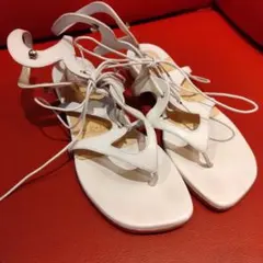 Christian Louboutin ホワイトサンダル
