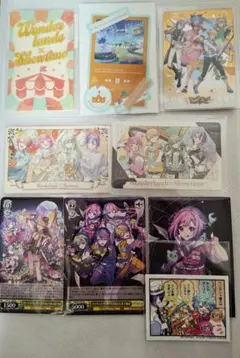 プロセカ カード・ステッカーまとめ売り ワンダショ