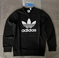 【新品未使用】レア★adidasオリジナル トレフォイル ビッグロゴ adidas Originals アディダス プルオーバー パーカー メンズ