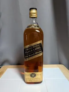 古酒 ジョニーウォーカー ブラックラベル 25.4FL.OZ 未開栓 431 - メルカリ