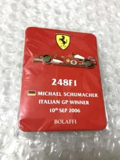 Ferrari フェラーリ ミハエル・シューマッハ ボラフィー社 ピンバッジのサムネイル
